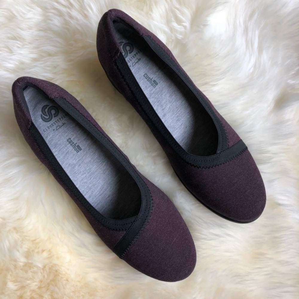 Cloudsteppers By Clarks Caddell Dash Wedge Narrow - image 4